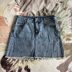 Target Studded Jean Skirt